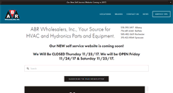 Desktop Screenshot of abrwholesalers.com